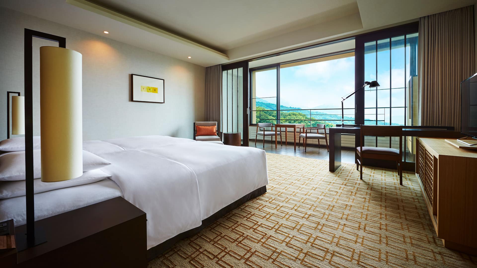 Hyatt Regency Hakone Resort & Spa | Mountain View Twin Room