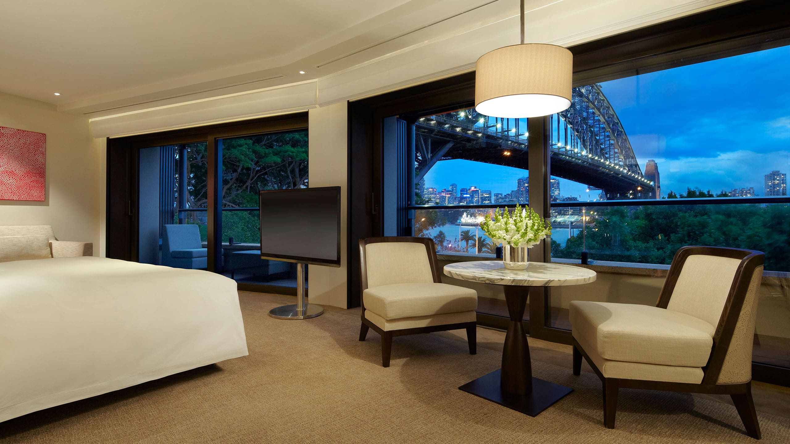 1 of 3 Park Hyatt Sydney Opera Suite Bedroom