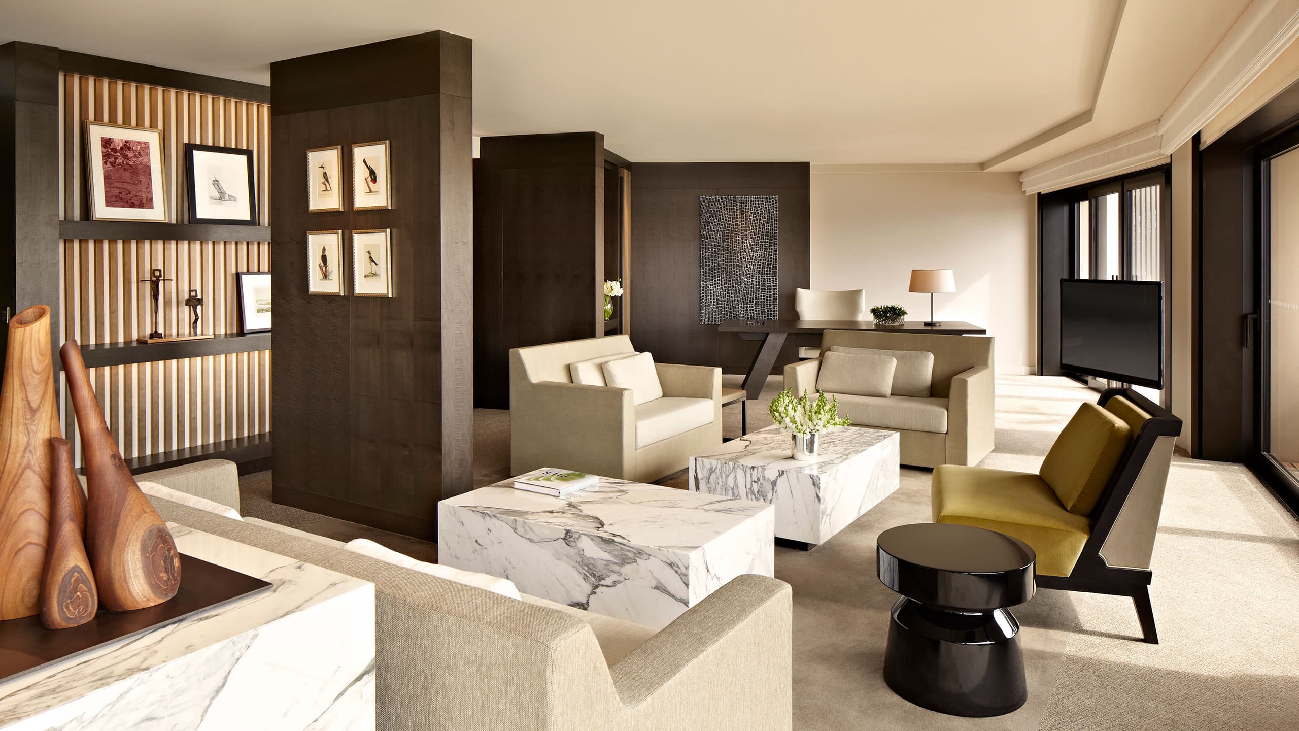 Park Hyatt Sydney Opera Suite Lounge Area