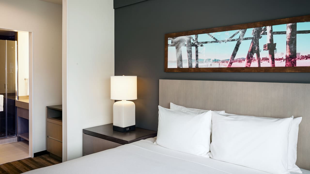 Hyatt House Studio Suite with Laptop