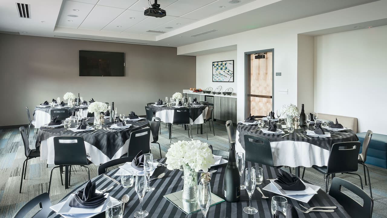 Meeting space social wedding