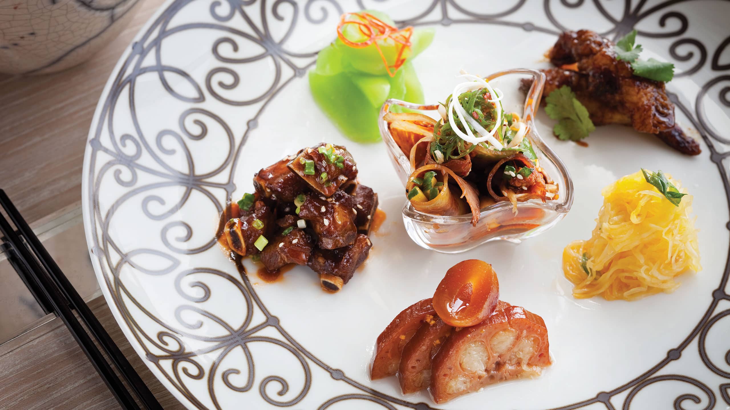 Park Hyatt Shanghai Chinese Banquet Appetizers