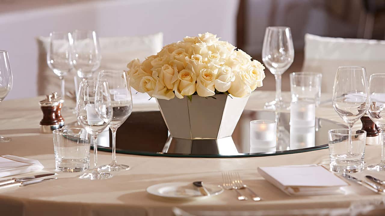 Wedding Setup Detail