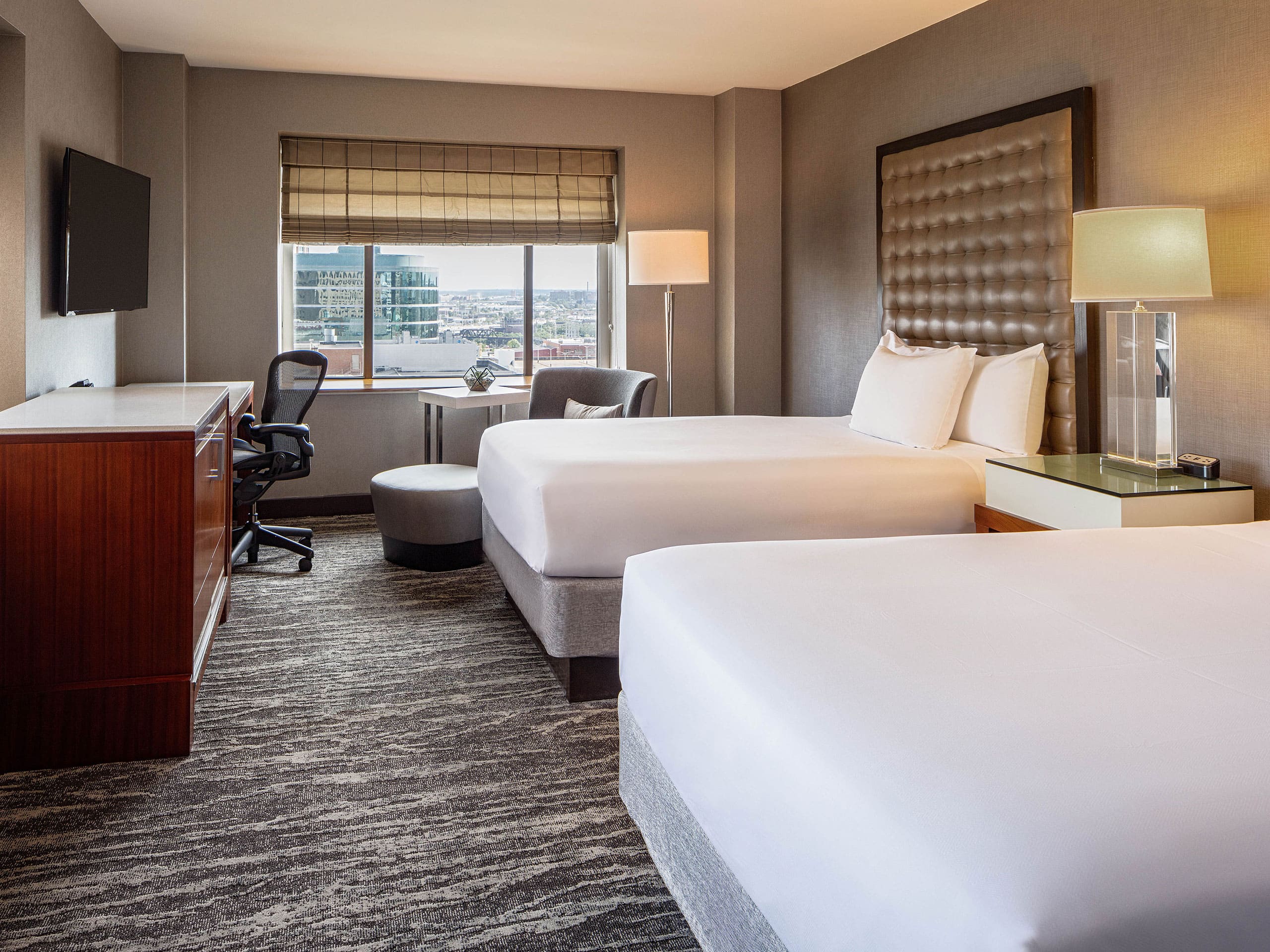 Hyatt Regency St Louis Two Double Beds Arch View