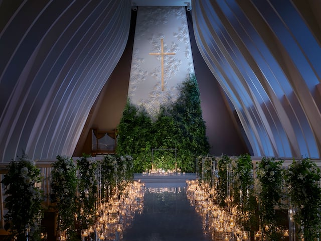 Wedding Chapel at night