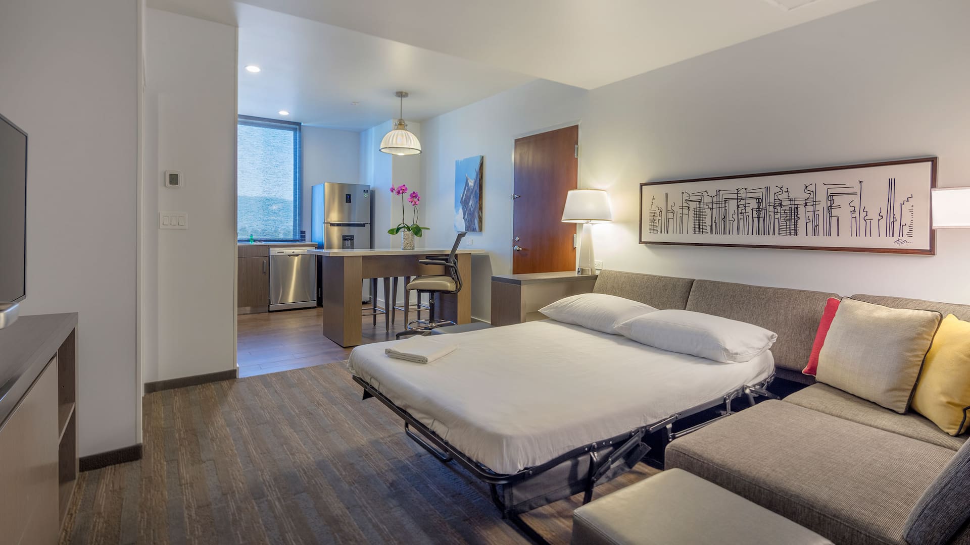 Hyatt House Mexico City/Santa Fe Suite Sofabed