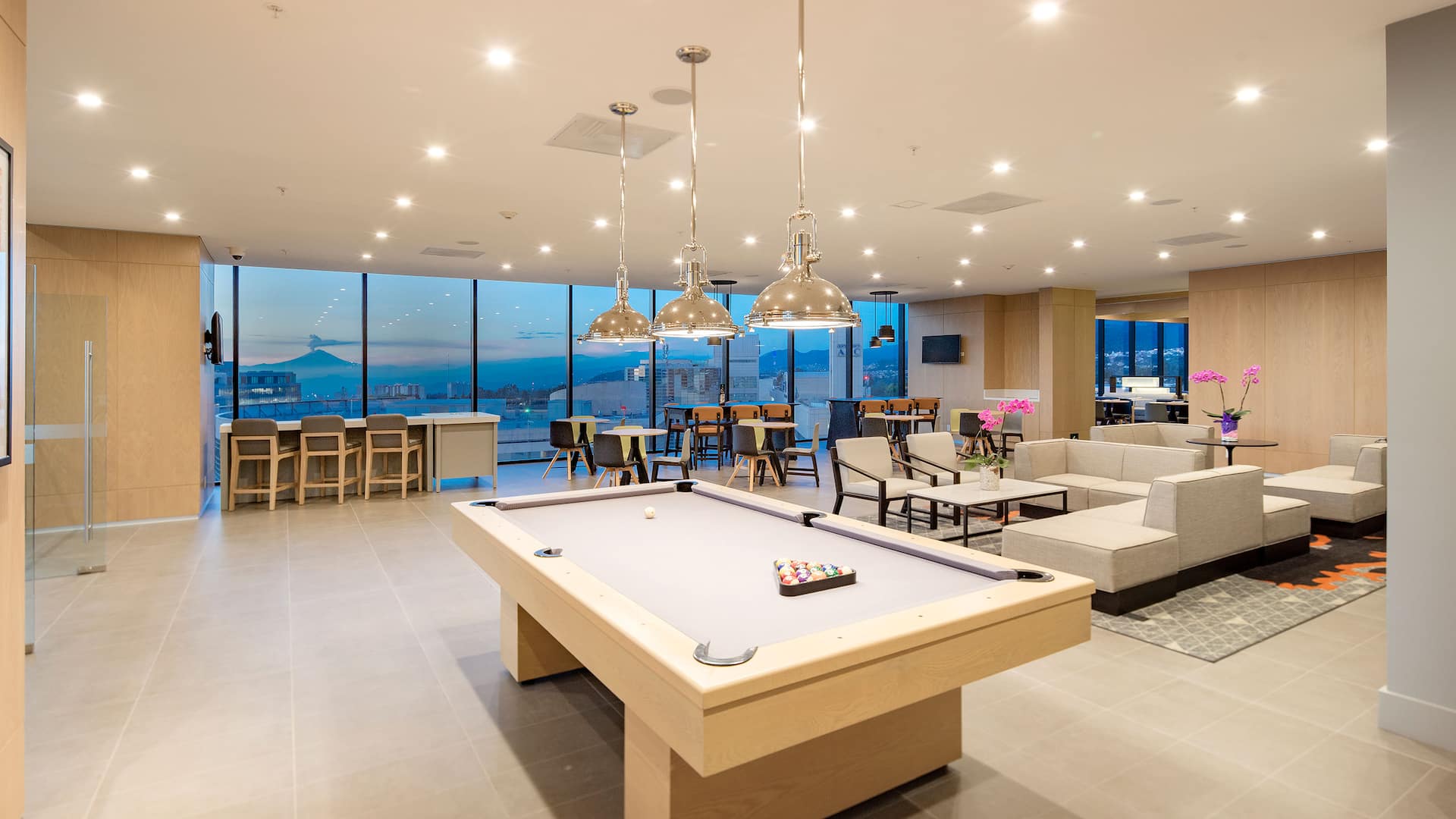 Hyatt House Mexico City/Santa Fe Pool Table