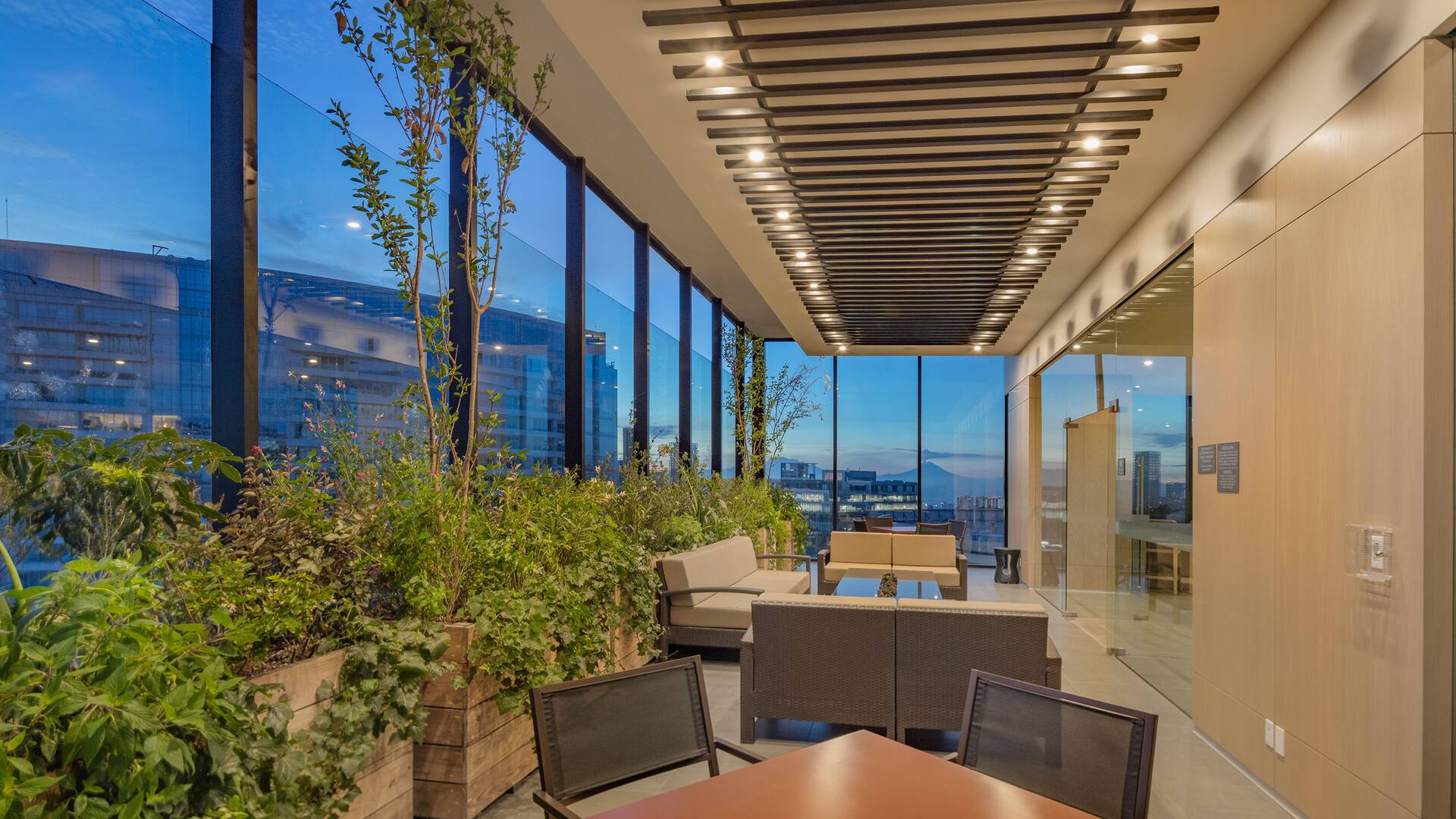Hyatt House Mexico City/Santa Fe Terrace Volcanoes
