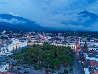 Hyatt Centric Guatemala City Antigua Park Aerial