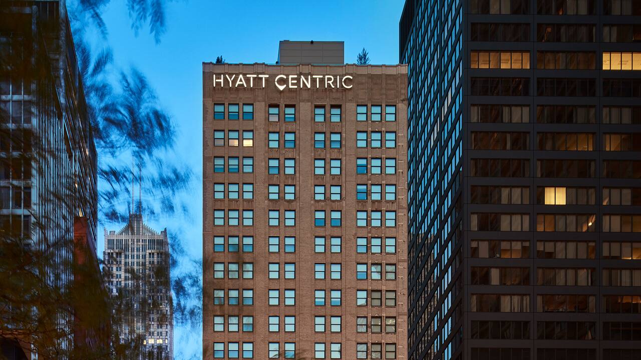 Hotel exterior at Hyatt Centric The Loop Chicago