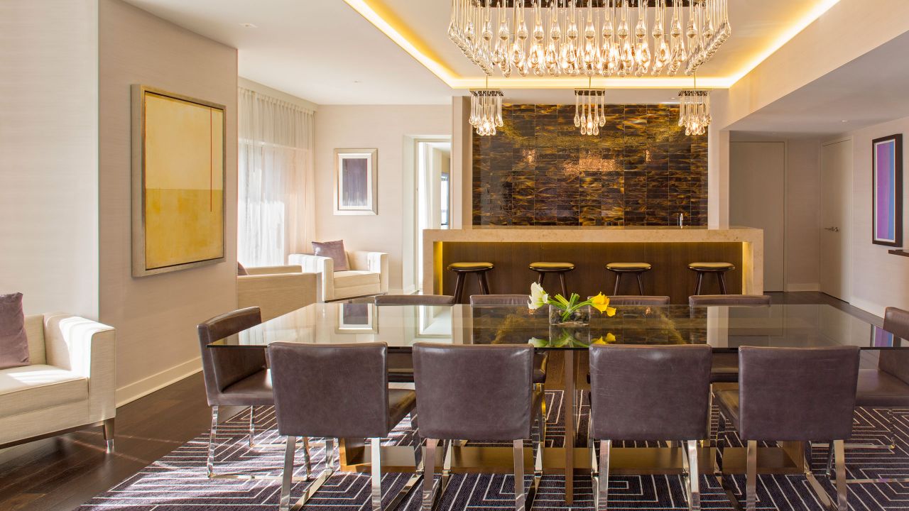 Downtown Atlanta Event Space And Venues Hyatt Regency Young Suite Dining