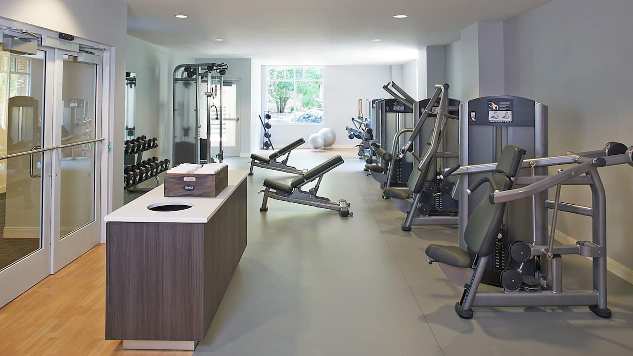 Fitness Center Hyatt Regency Atlanta Perimeter at Villa Christina