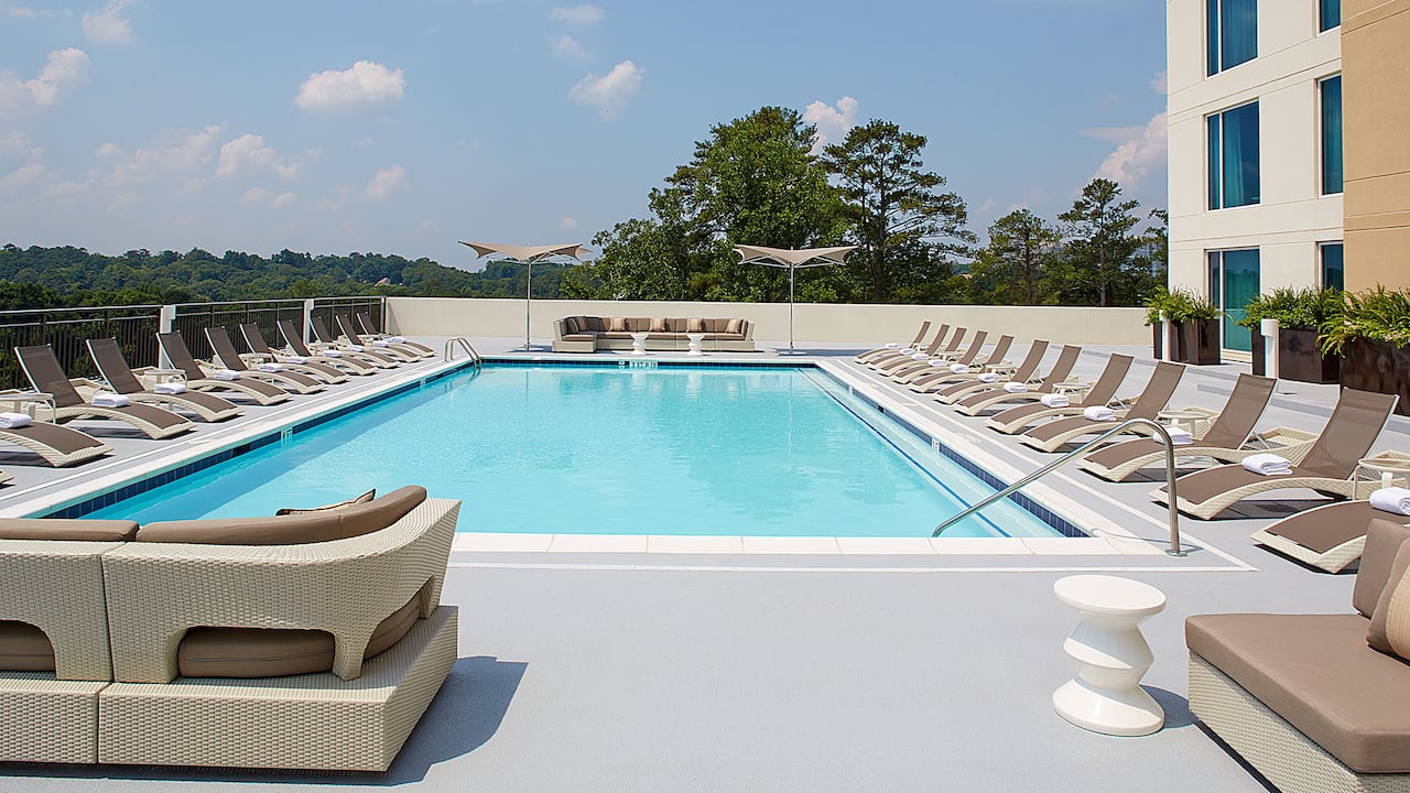 Pool Day Hyatt Regency Atlanta Perimeter at Villa Christina
