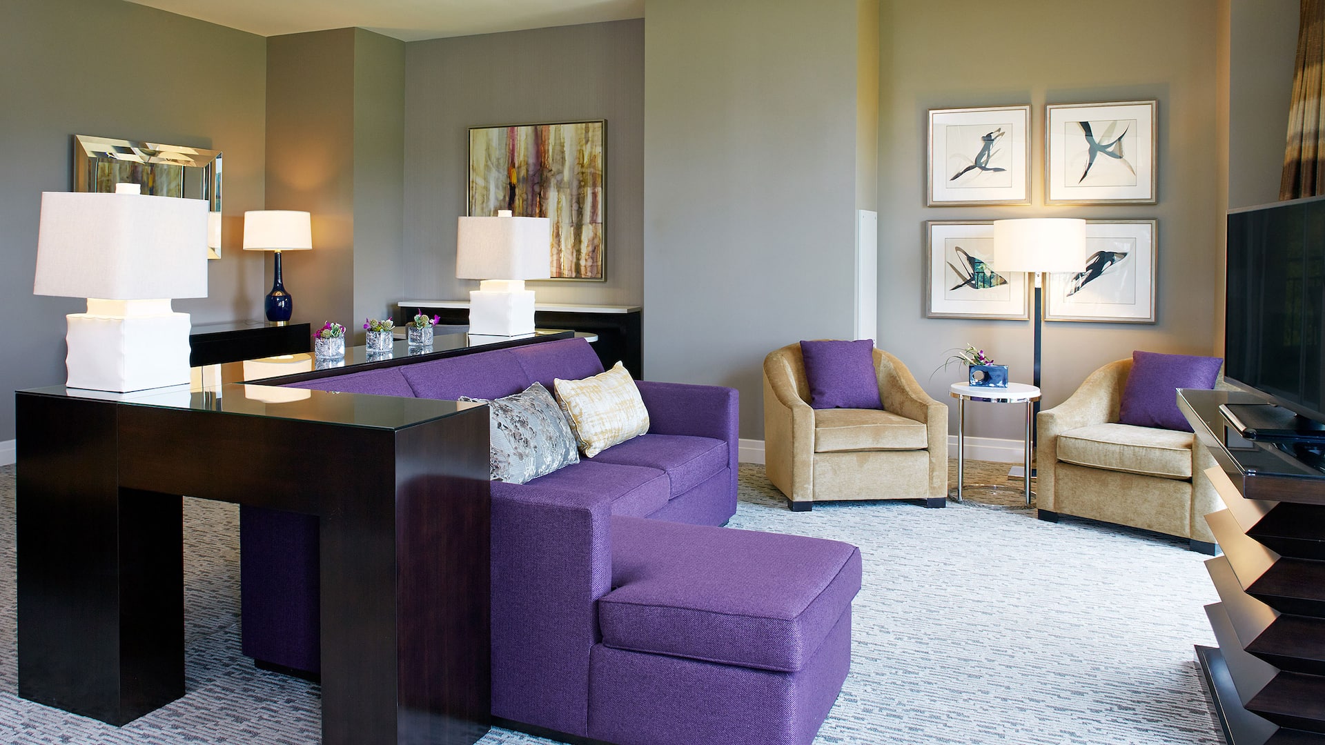 Hyatt Regency Atlanta Perimeter at Villa Christina Villa Suite Living