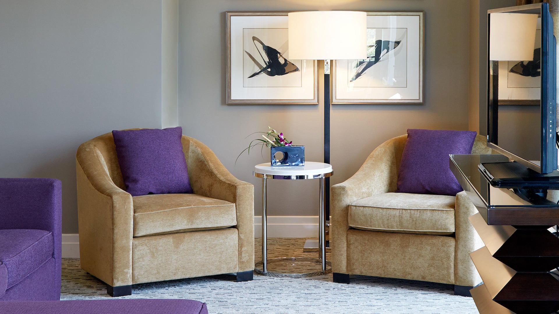 Hyatt Regency Atlanta Perimeter at Villa Christina Villa Suite Living