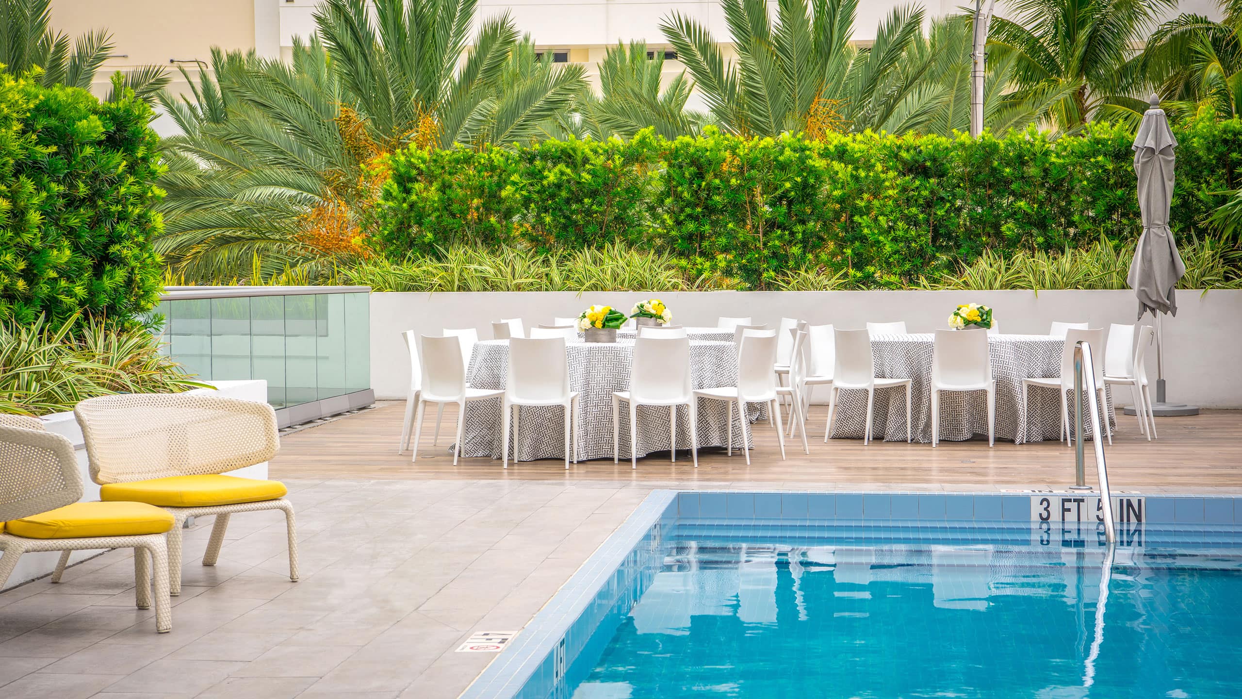 Hyatt Centric South Beach Miami Poolside Event