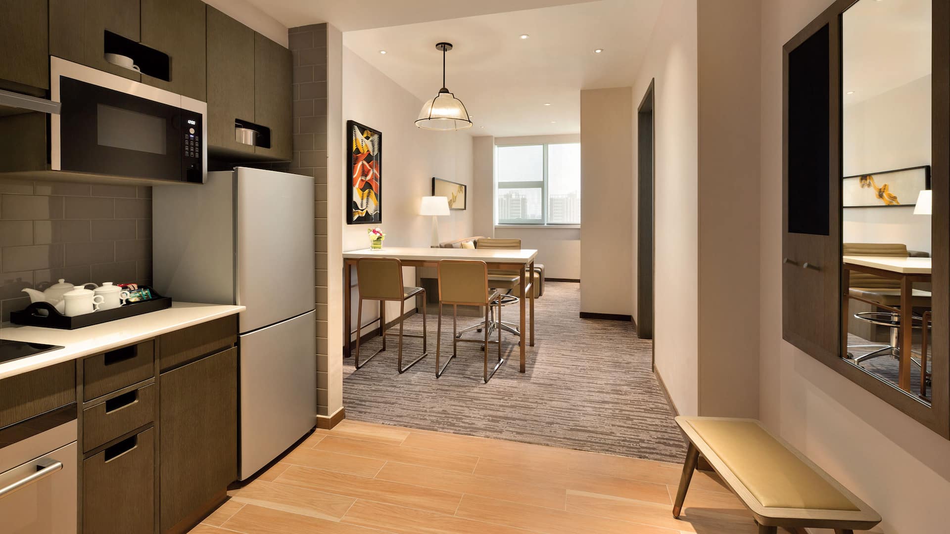Hyatt House Yinchuan Dayuecheng King Bed Kitchen Suite