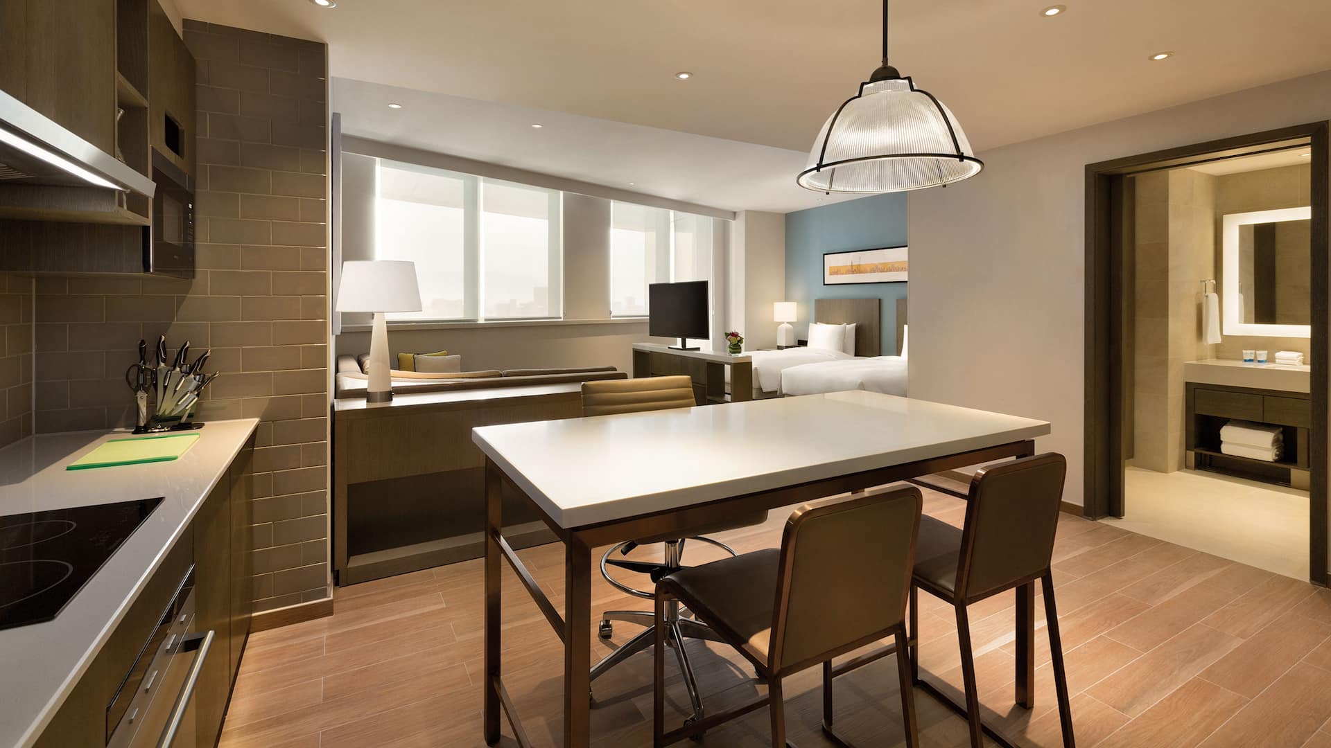Hyatt House Yinchuan Dayuecheng Studio Kitchen Twin