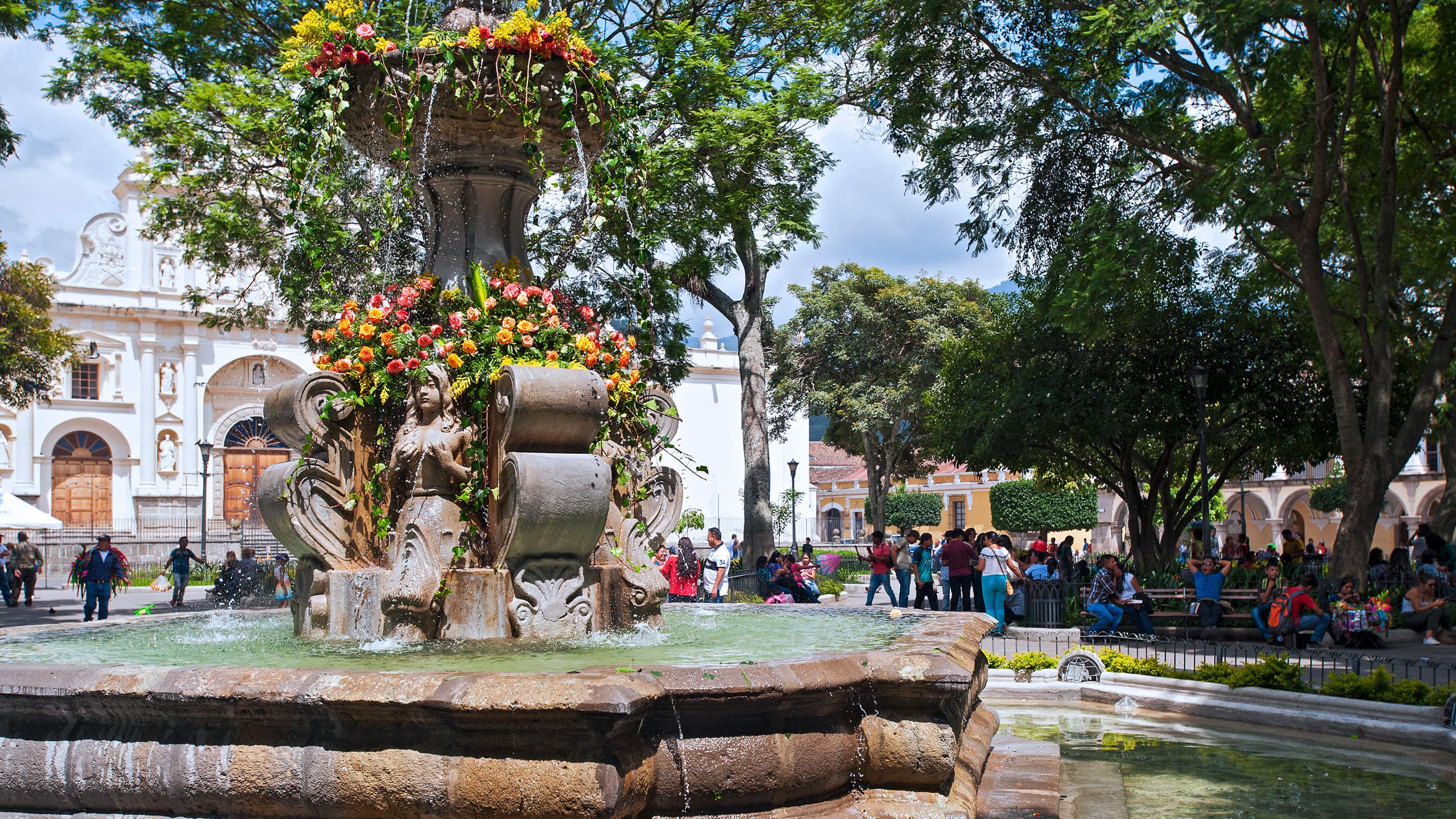 Hyatt Centric Guatemala City Antigua Fountain
