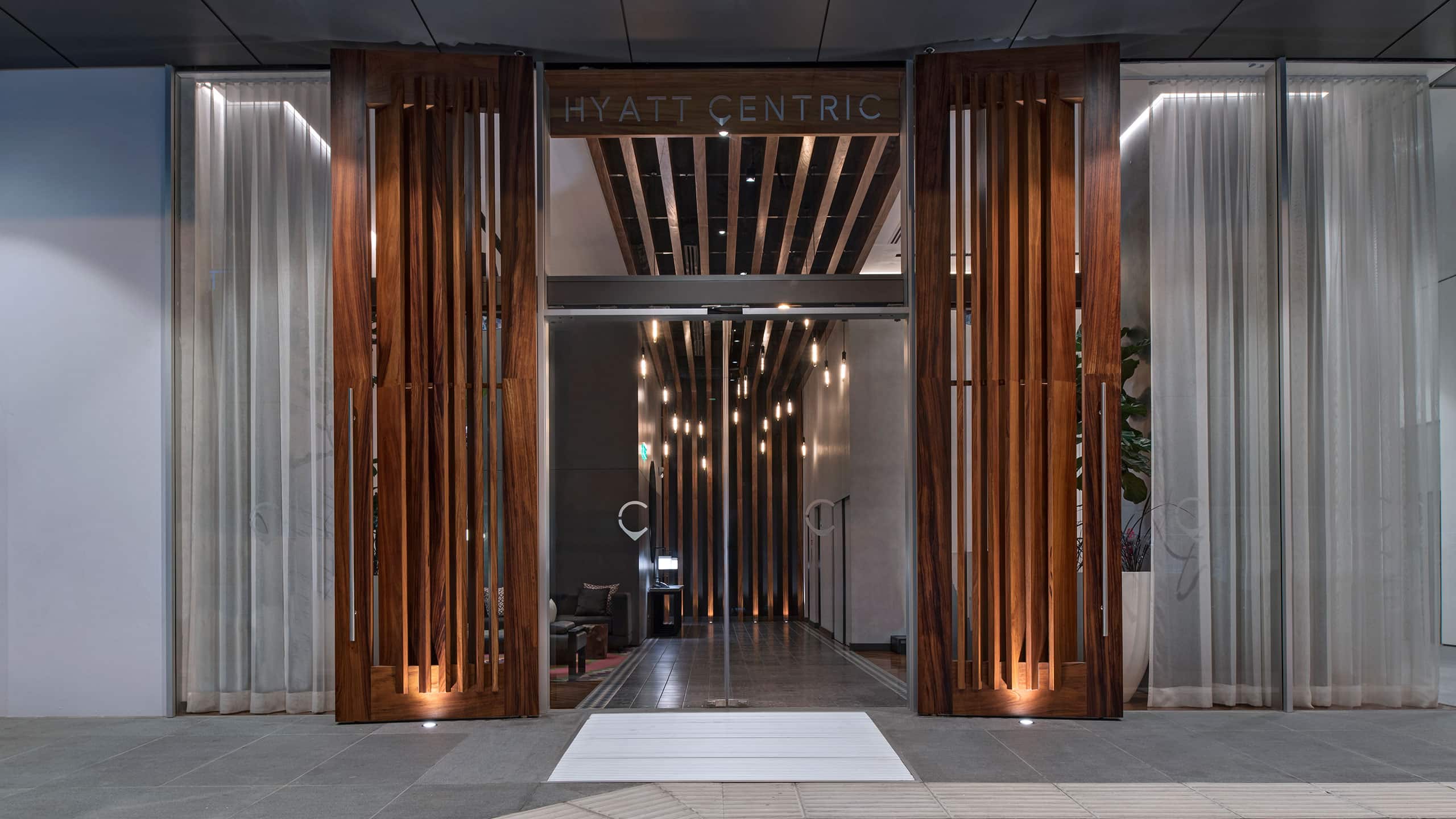 Hyatt Centric Guatemala City Entrance