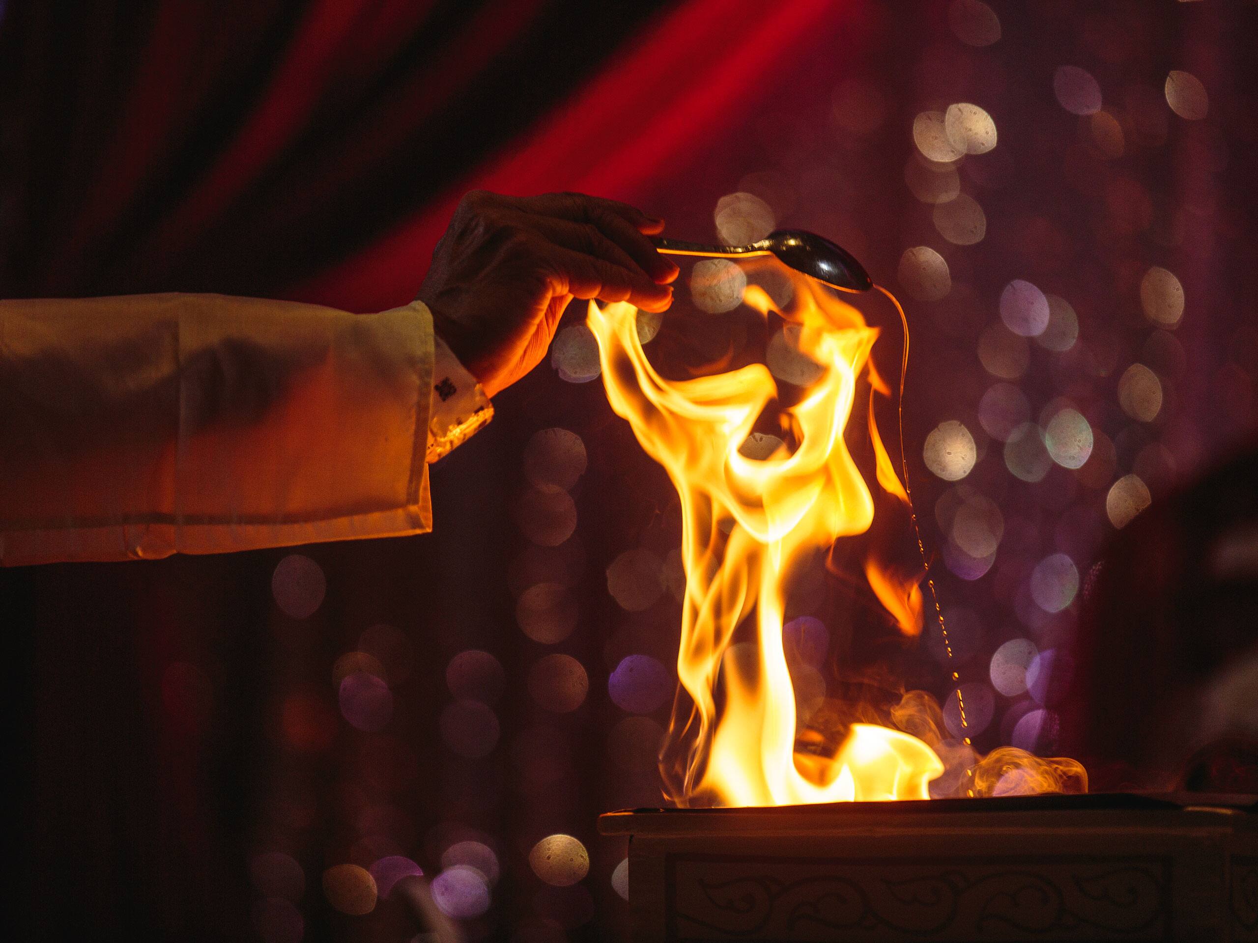 Hyatt Grand Central New York Indian Wedding Fire Ceremony