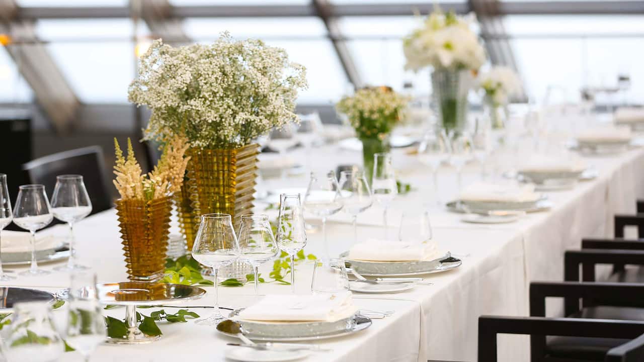Table Set up