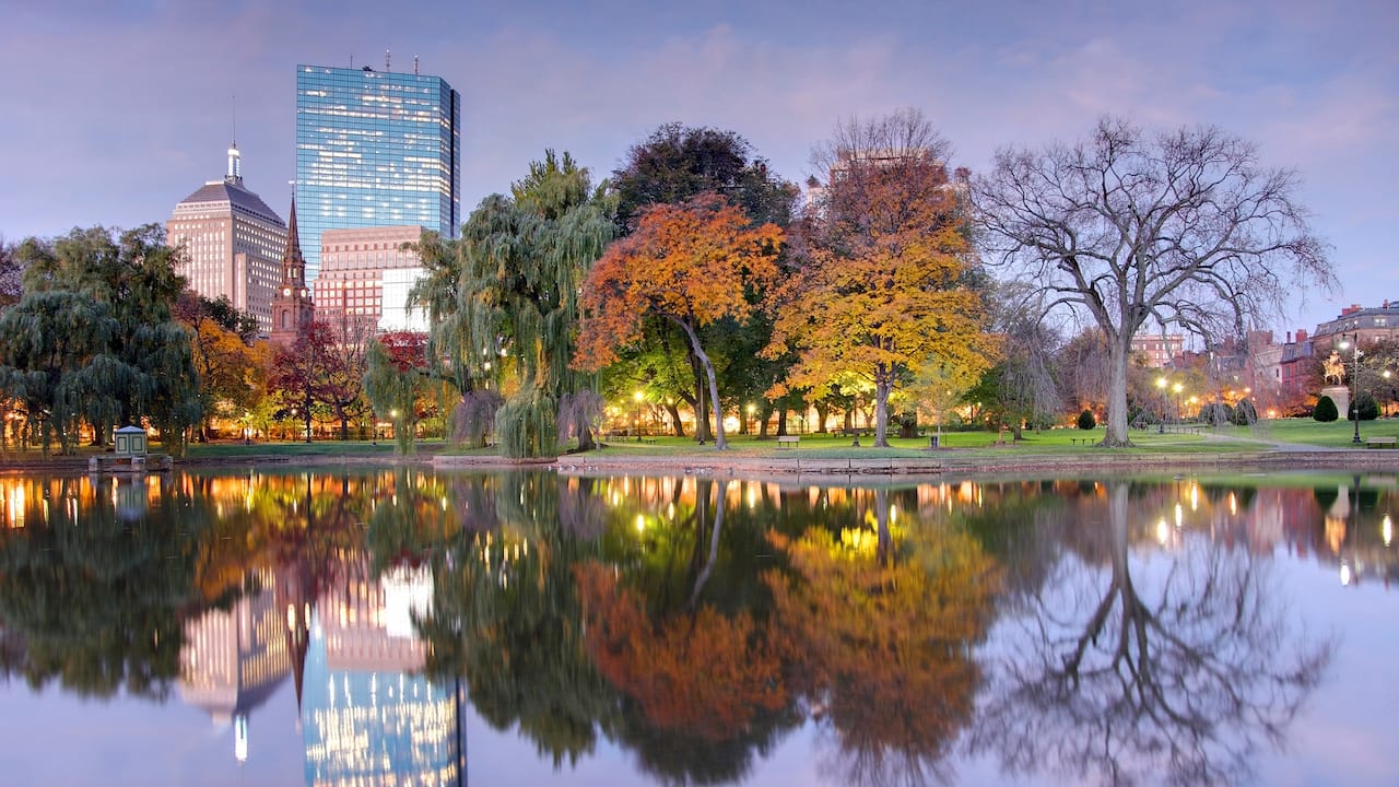 Public Garden Fall