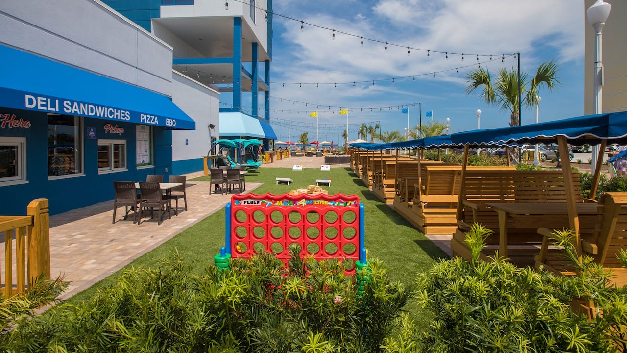 Outdoor patio games
