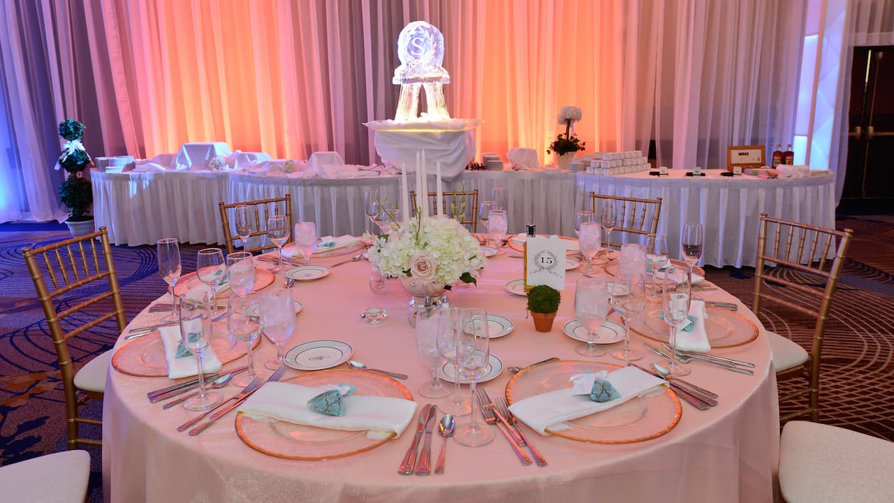 wedding setup