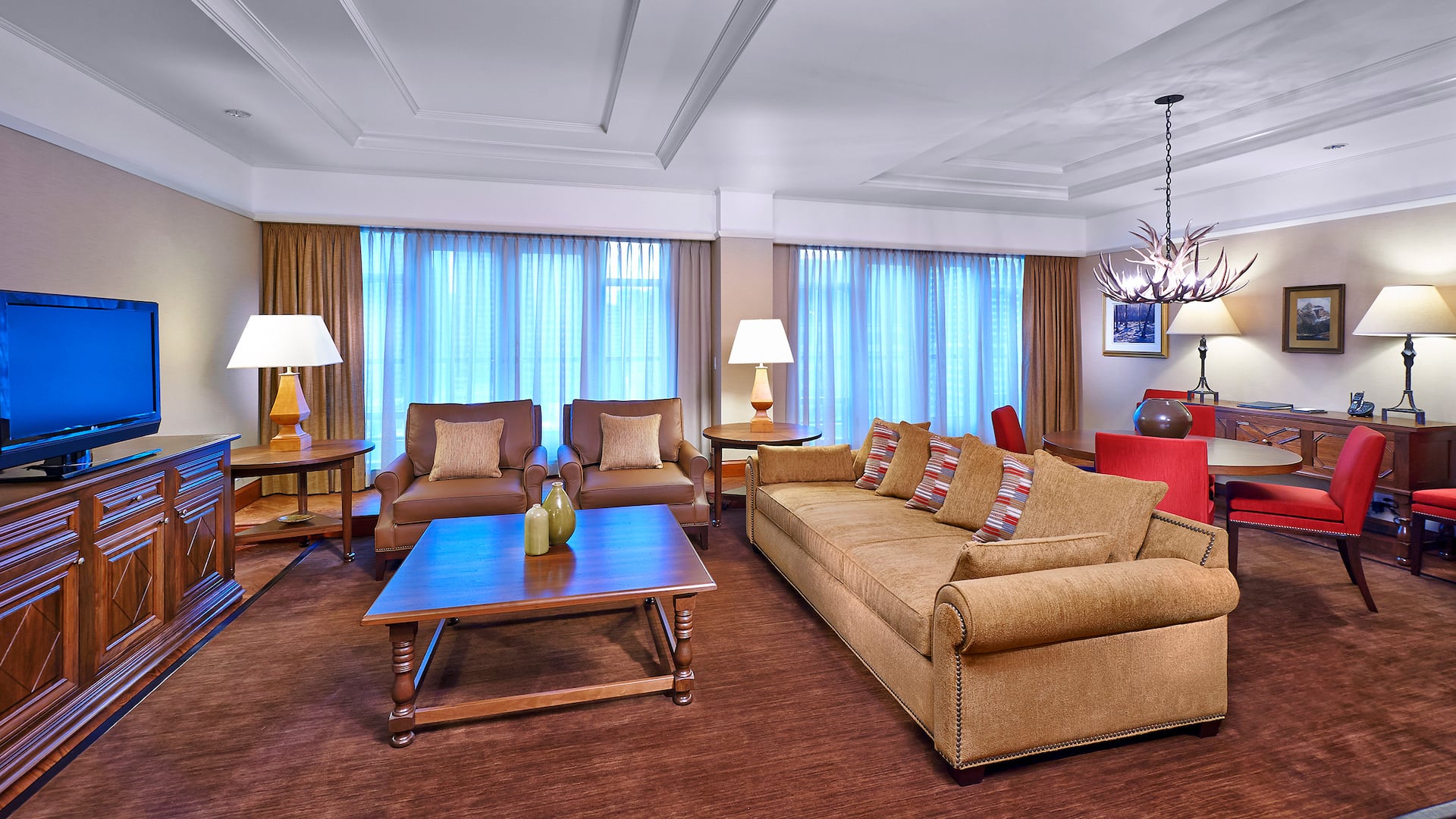 1 of 4 Hyatt Regency Calgary Royal Suite Living