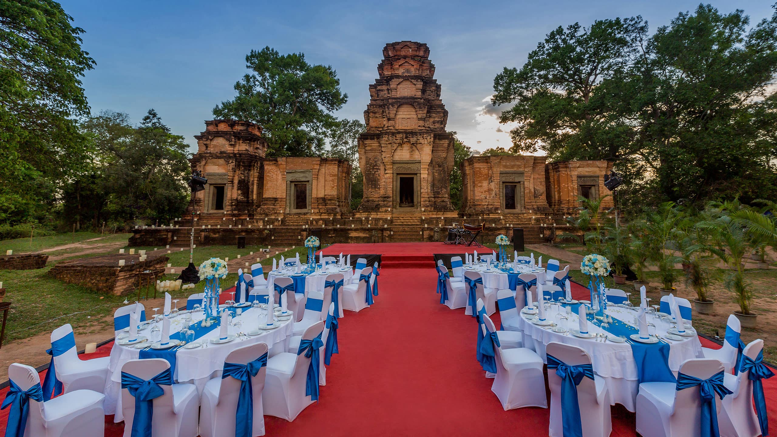 Park Hyatt Siem Reap Temple Dinner Kravan Temple