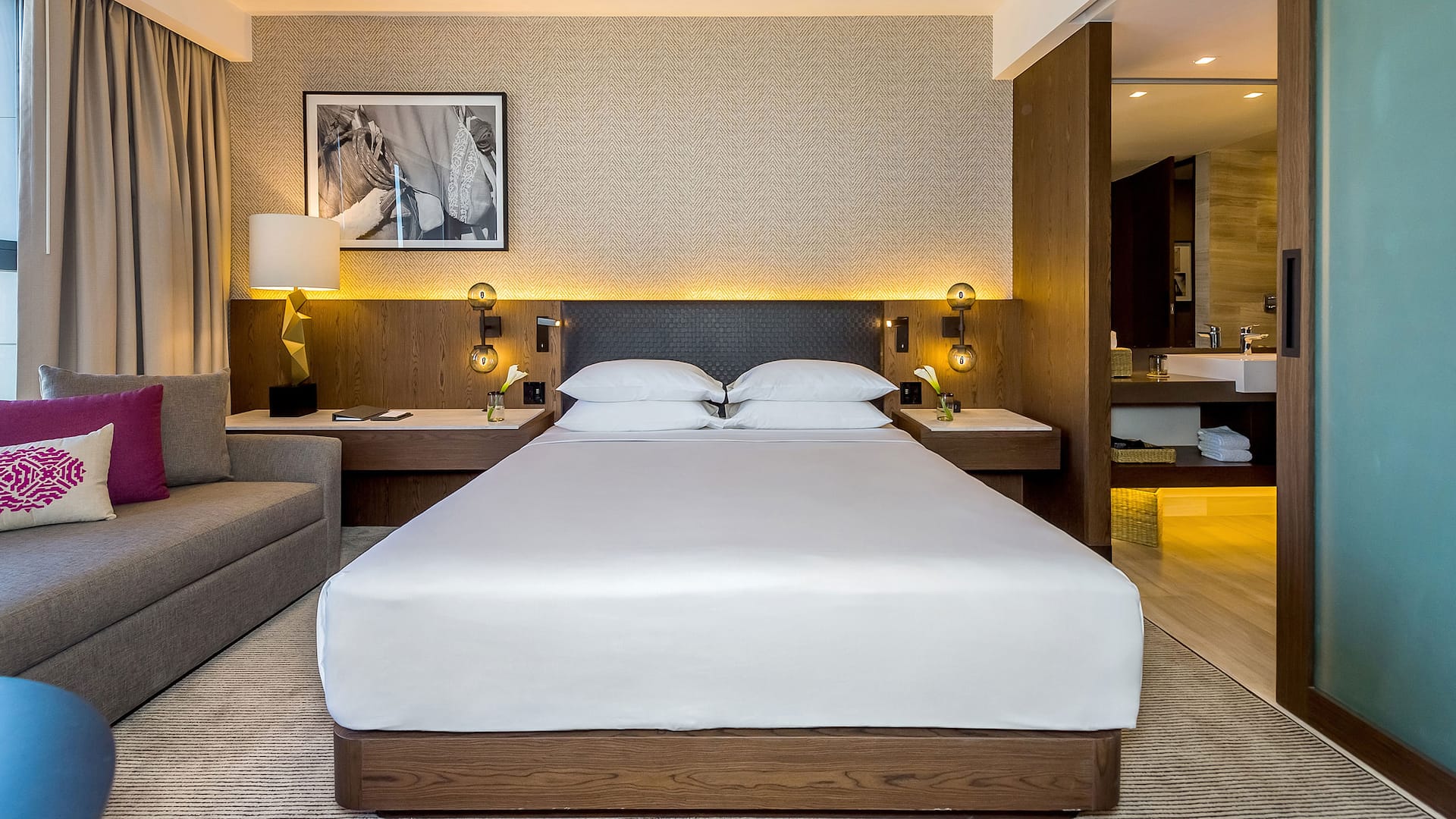 第 2，共 4 Hyatt Regency Andares Guadalajara King Guestroom