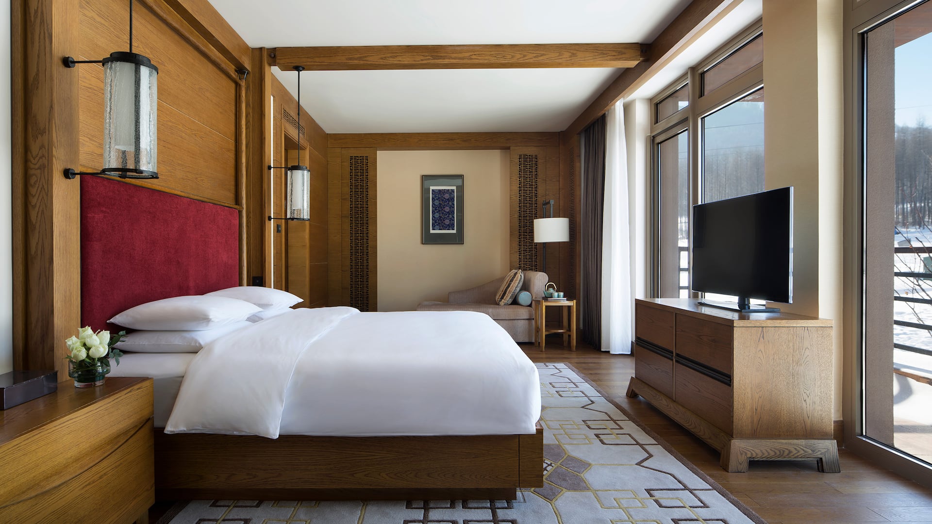 Hyatt Regency Changbaishan Executive Suite Bedroom