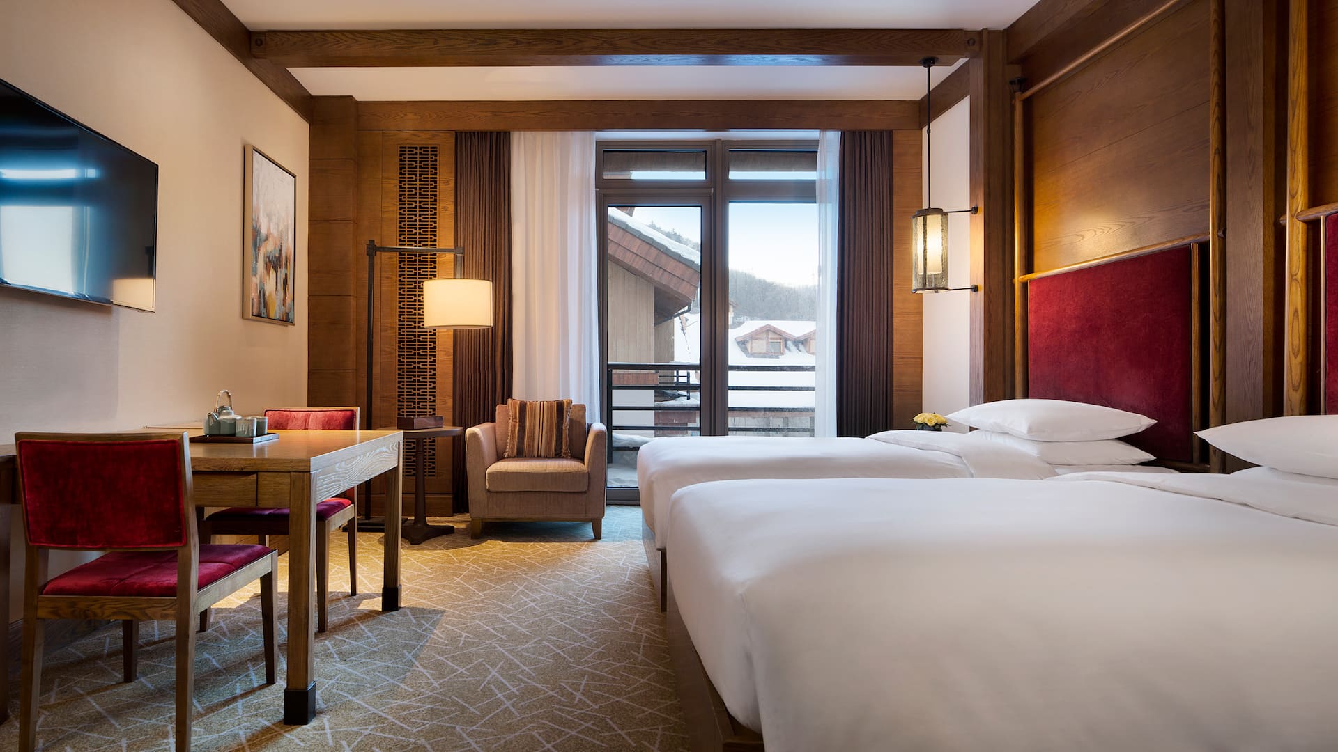 1 de 1 Hyatt Regency Changbaishan Twin Bedroom