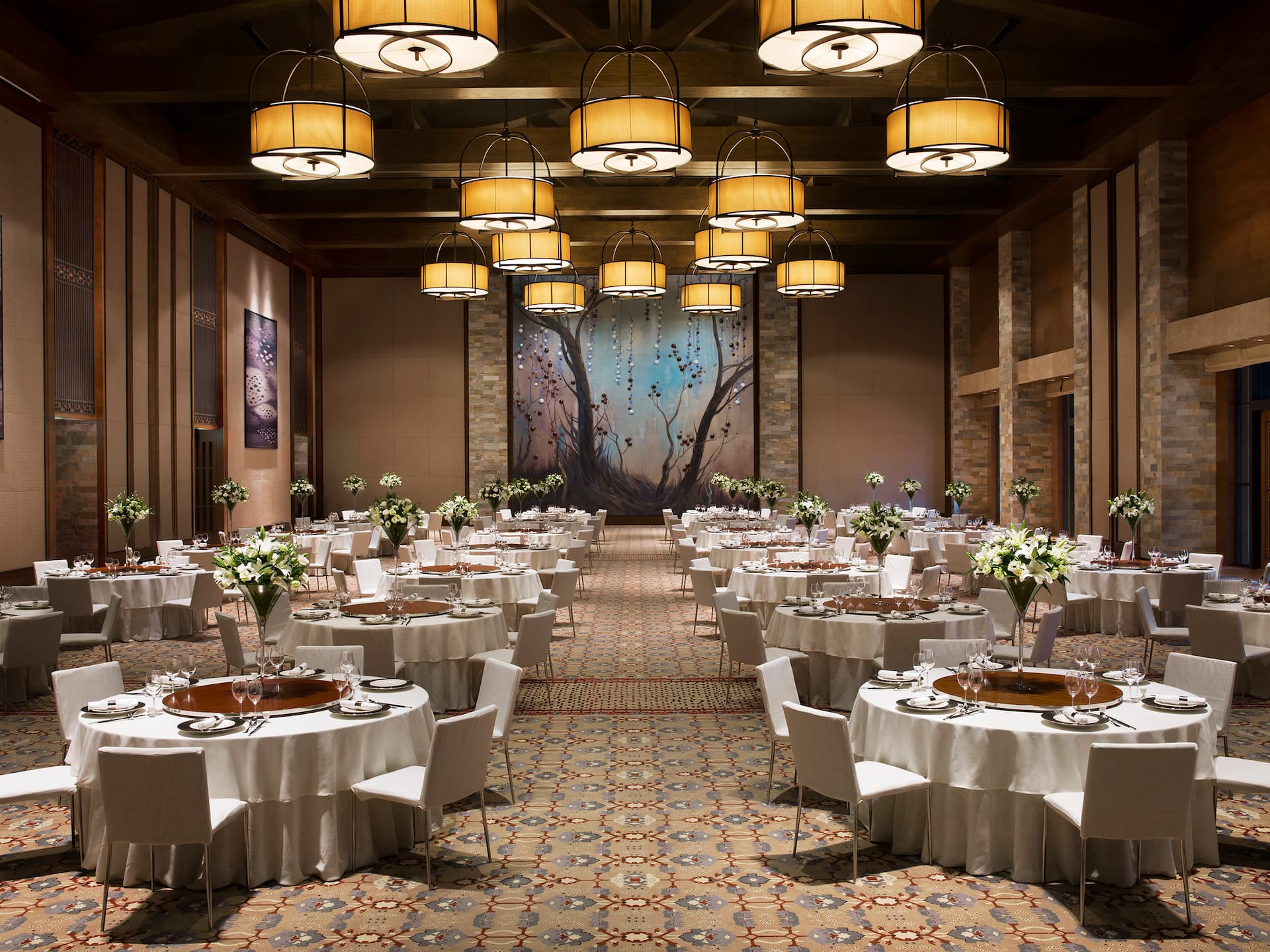 Hyatt Regency Changbaishan Ballroom Round Table