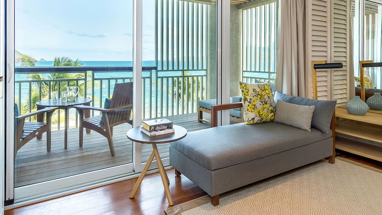 Park Hyatt St. Kitts Resort Guest Room Living Space