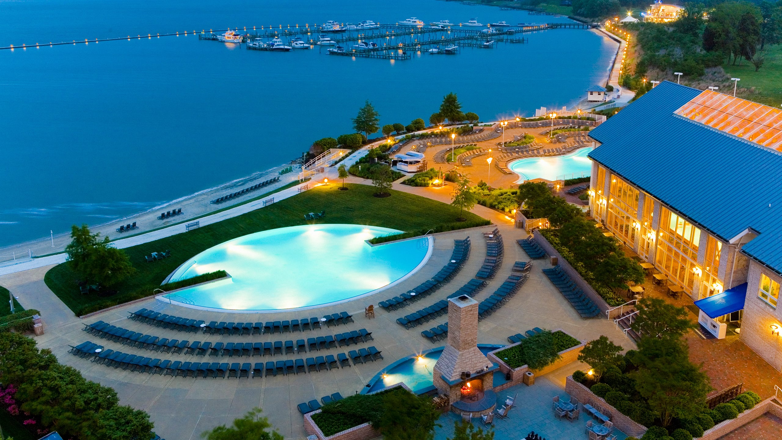 Hyatt Regency Chesapeake Bay Golf Resort, Spa and Marina Pool Marina Overview
