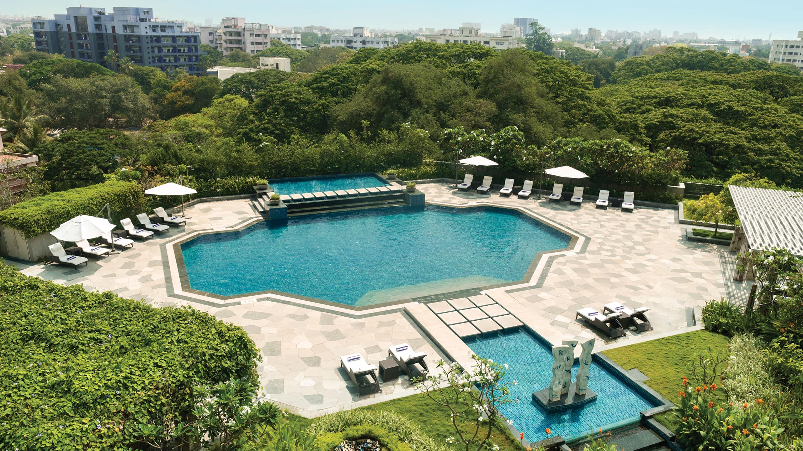 Hyatt Regency Chennai Outdoor Swimming Pool