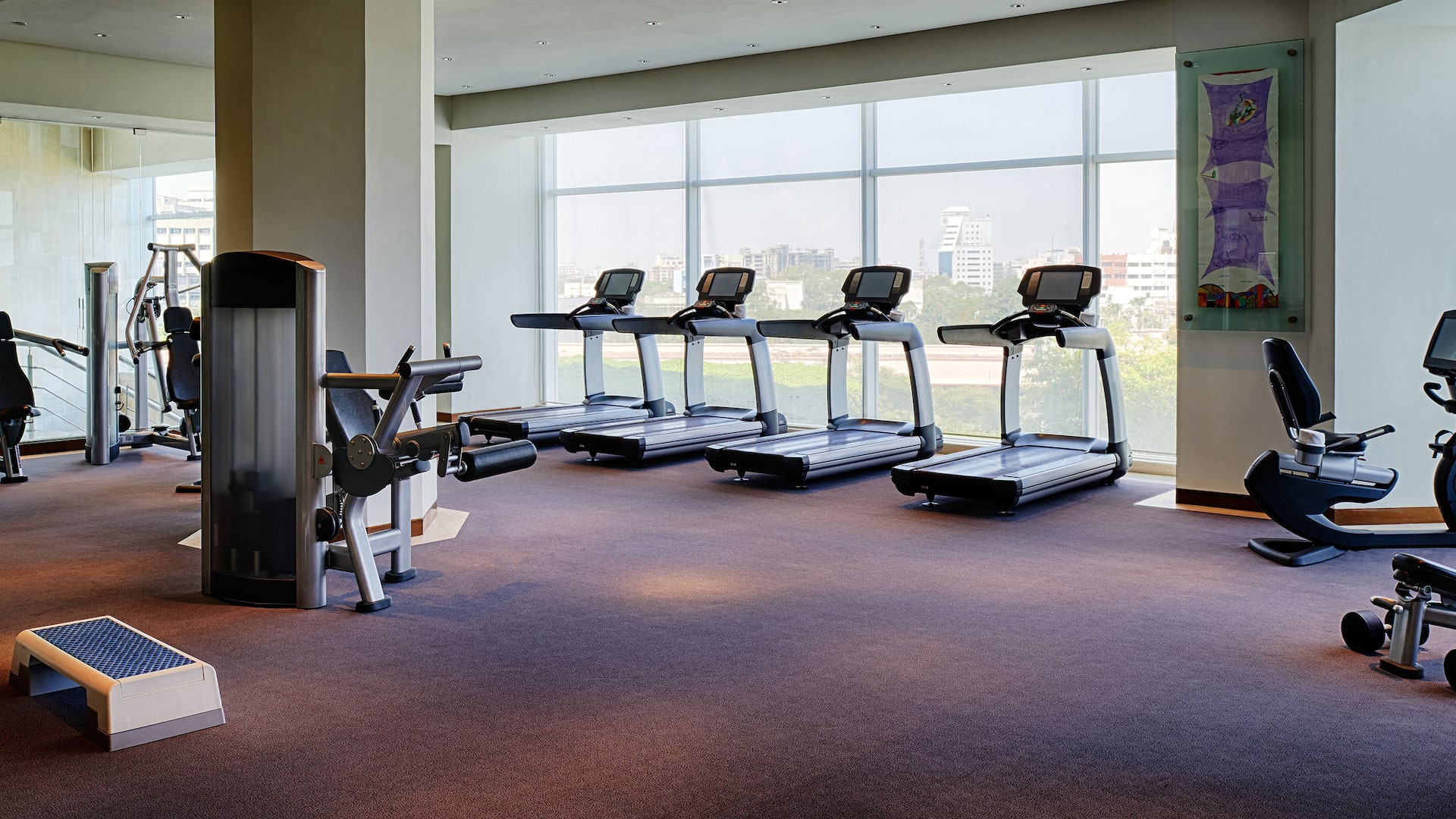 Hyatt Regency Chennai Gym Wide