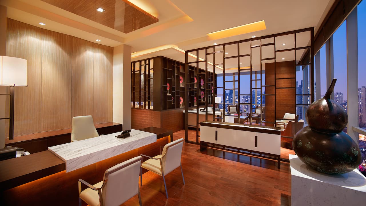Regency Club reception area
