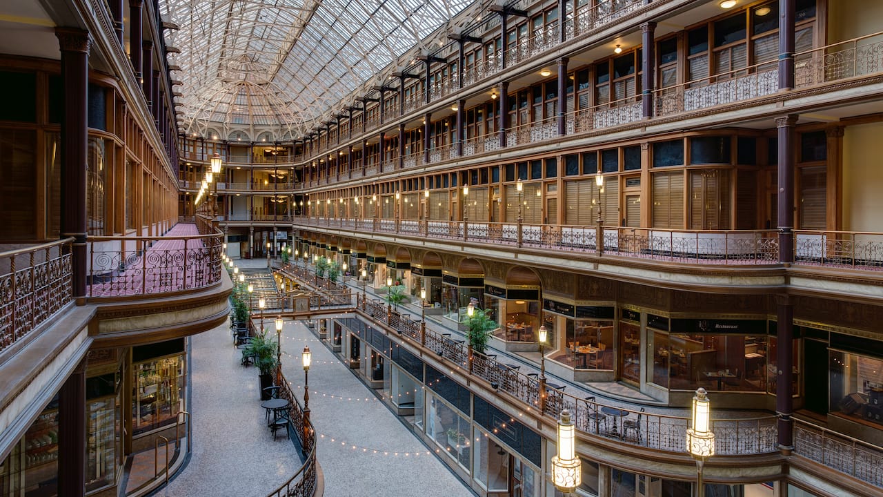 Hyatt Regency Cleveland at The Arcade P153 Empty Arcade Side