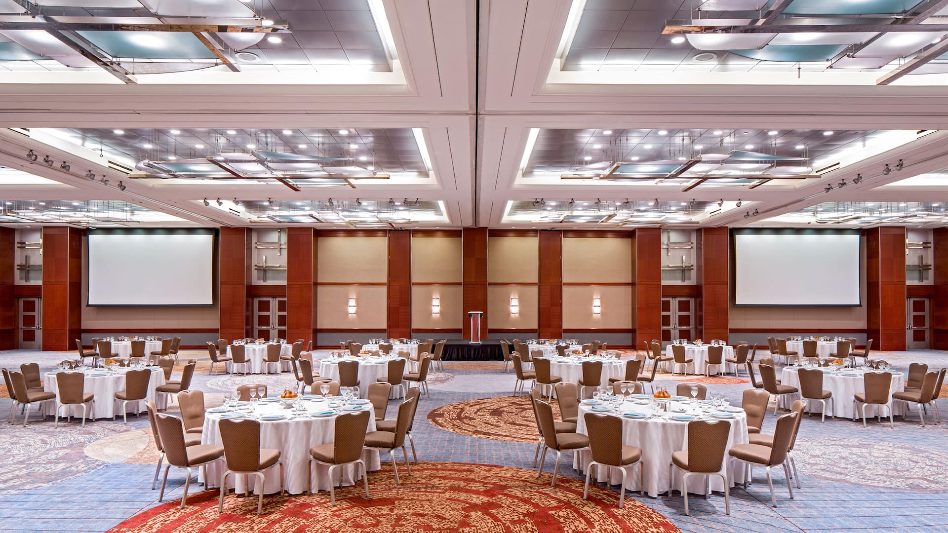 Hyatt Regency Chicago Grand Ballroom Foyer Setup