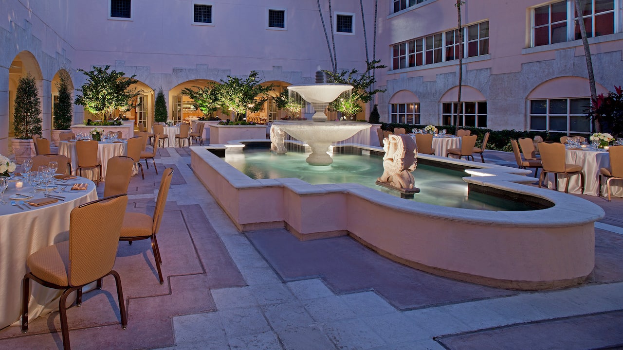 Mediterranean Style Hotel in Miami Hyatt Regency Coral Gables