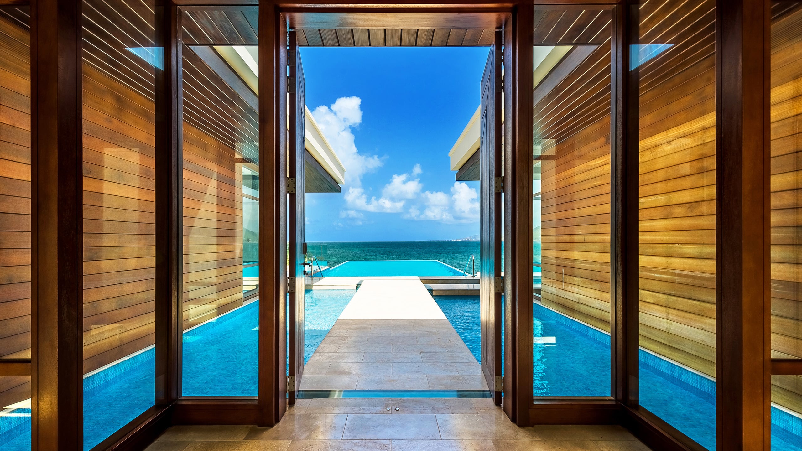 Park Hyatt St. Kitts Christophe Harbour Presidential Villa Entrance