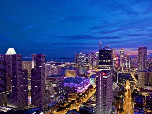Andaz hotel views of the most beautiful skylines in Singapore