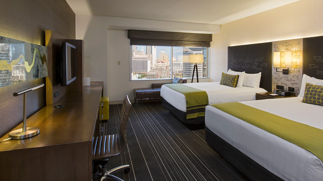 Double Queen Bedroom Hyatt Regency Dallas