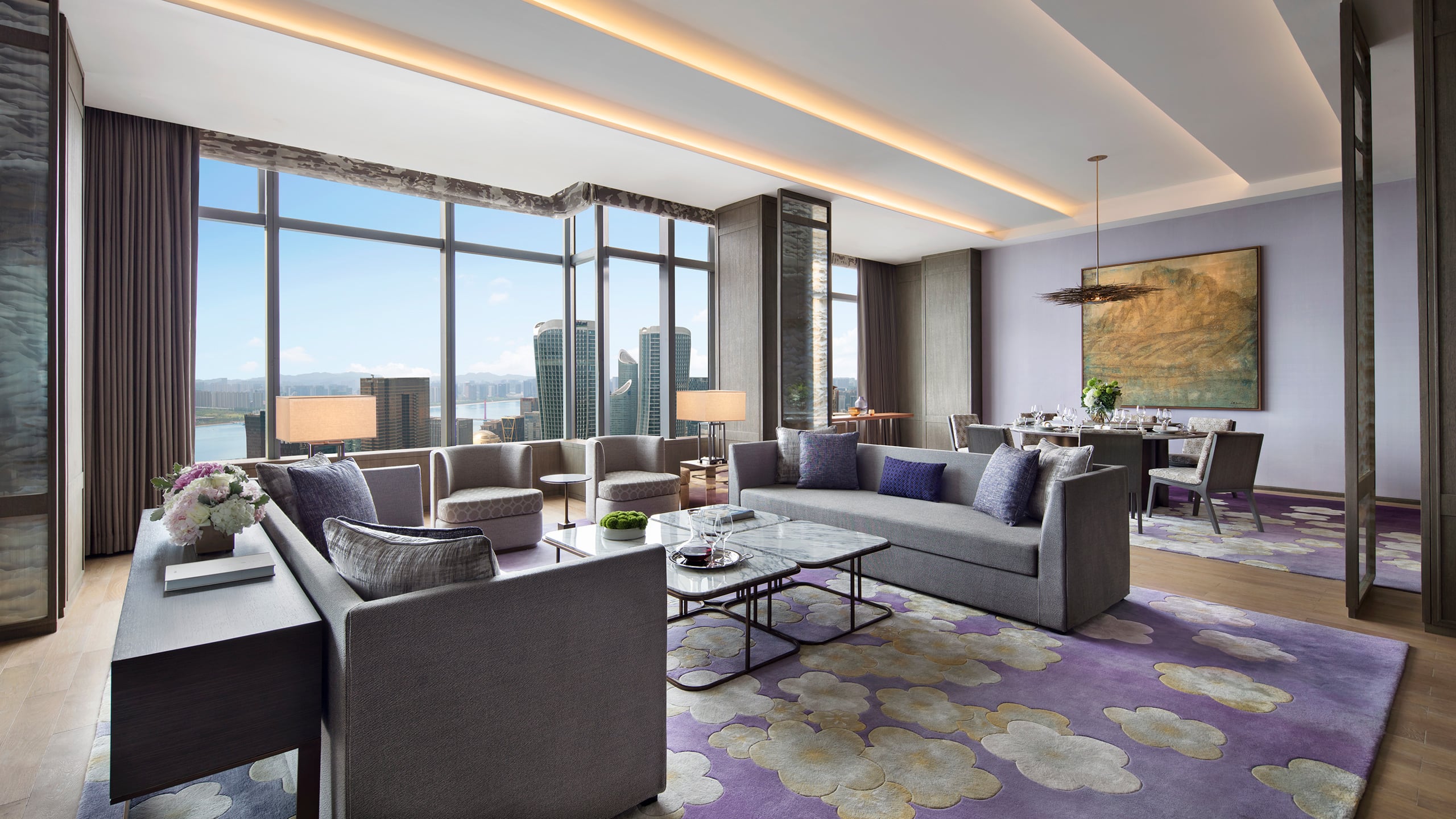 3 of 6 Park Hyatt Hangzhou Chairman Suite Living Room