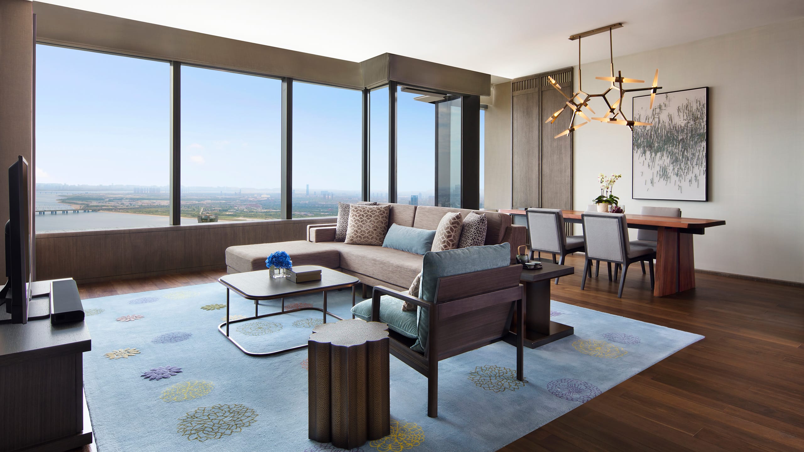 3 of 4 Park Hyatt Hangzhou Park Suite Living Room