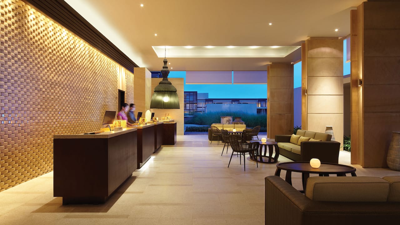 Hyatt Regency Danang Hotel Lobby Area with a 24-hour Reception