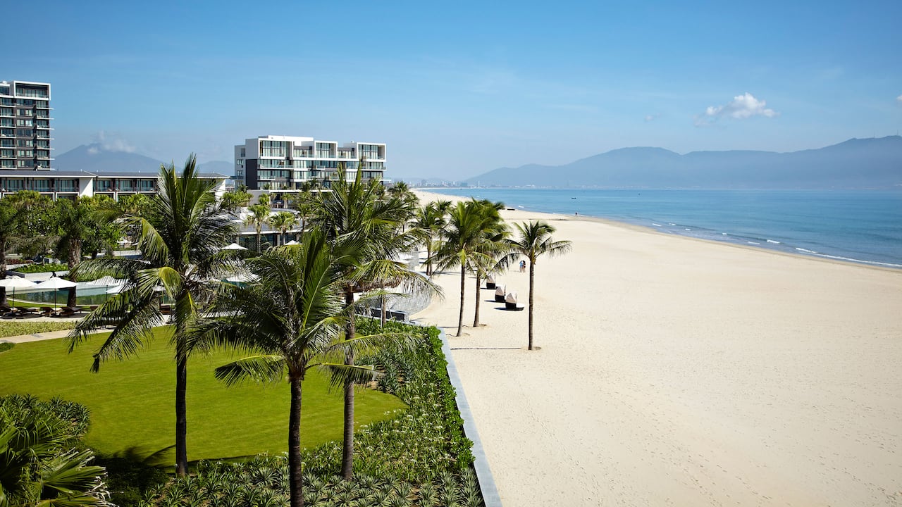 Luxury Beach Resorts Hyatt Regency Danang, Vietnam